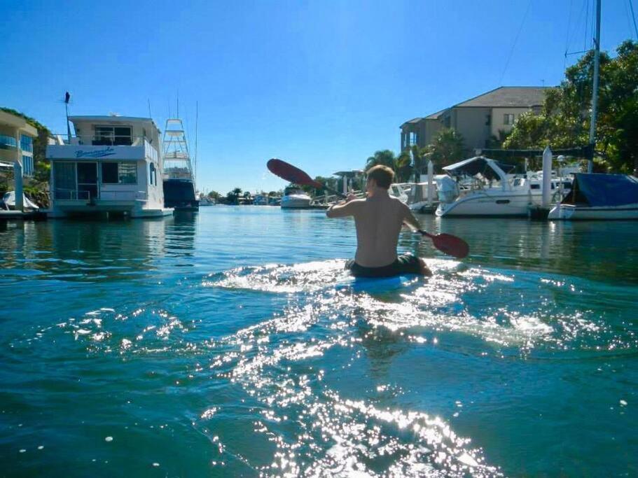 Broadwater Canal Frontage-Runaway Bay-Boat Ramp Gold Coast Zewnętrze zdjęcie